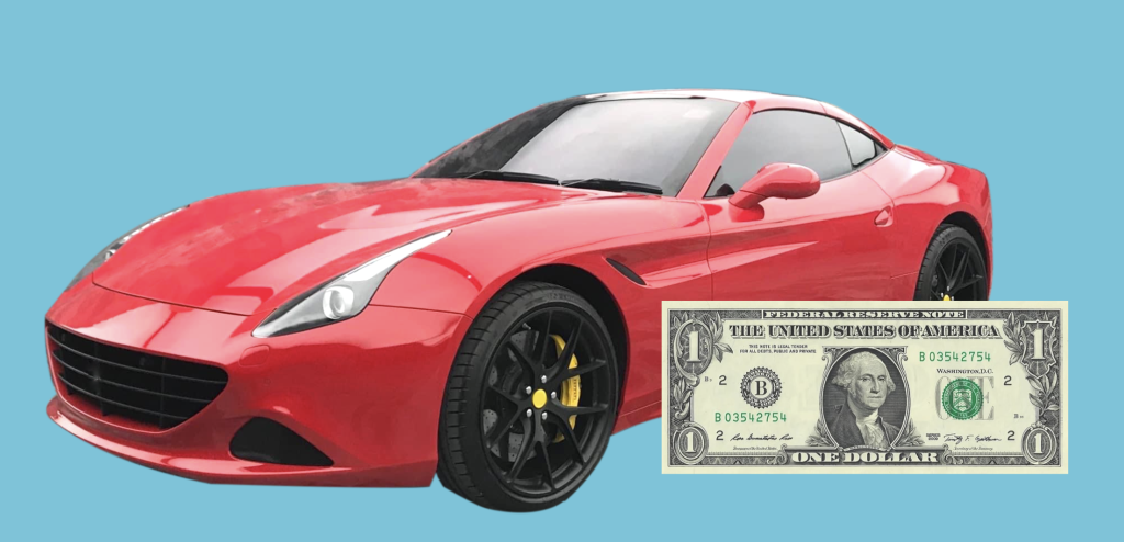 car for $1