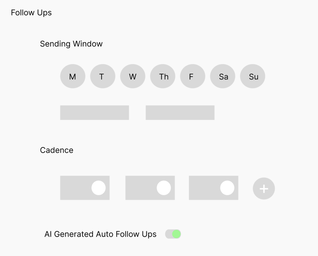 ai follow ups