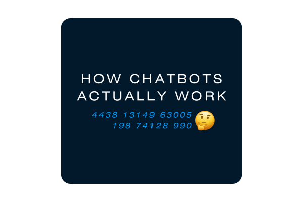 how chatbots work