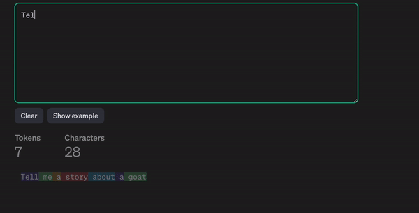 Embeddings example